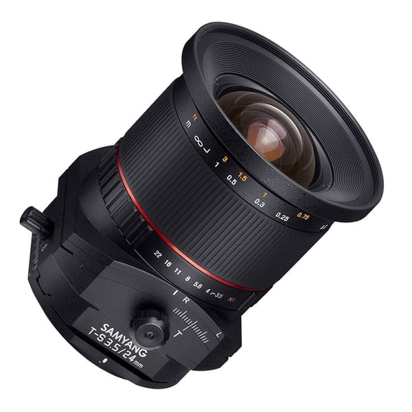 Samyang Mf 3.5/24 T/s Canon Ef Sort