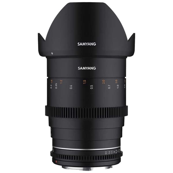 Samyang Linse 35 Mm T1.5 Vdslr Mk2 Canon Ef Sort