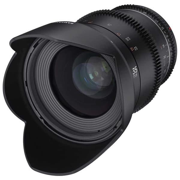 Samyang Linse 35 Mm T1.5 Vdslr Mk2 Canon Ef Sort