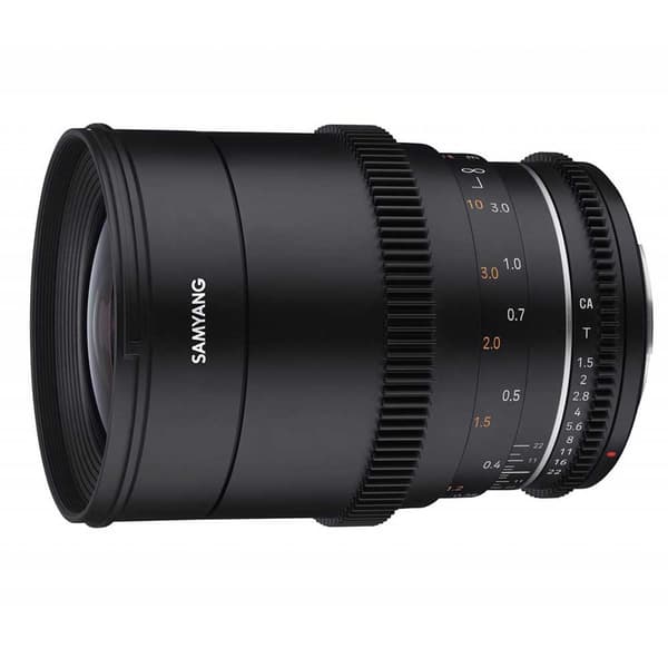 Samyang Linse 35 Mm T1.5 Vdslr Mk2 Canon Ef Sort