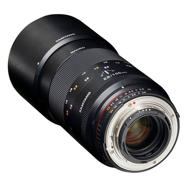 Samyang Teleobjektiv Macro Dslr Nikon F Ae 100 Mm Mf/2.8 Søvfarvet