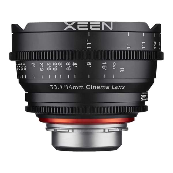 Samyang Linse 14 Mm T3.1 Ff Cine Sony E Sort