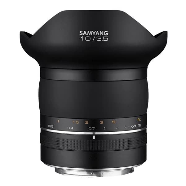 Samyang Xp 3.5/10 Canon Ef Musta