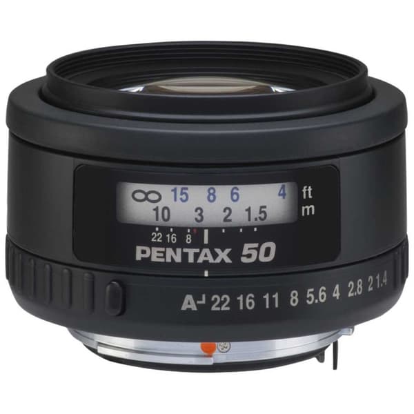 Pentax 50 Mm F1.4 Smc Fa Sort Svart