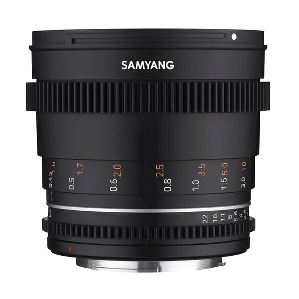 Samyang Mf 50 Mm T1.5 Vdslr Mk2 Canon Ef Musta