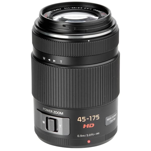 Panasonic Lumix 4-5.6/45-175 Mm G X Vario Pz Sort Sort
