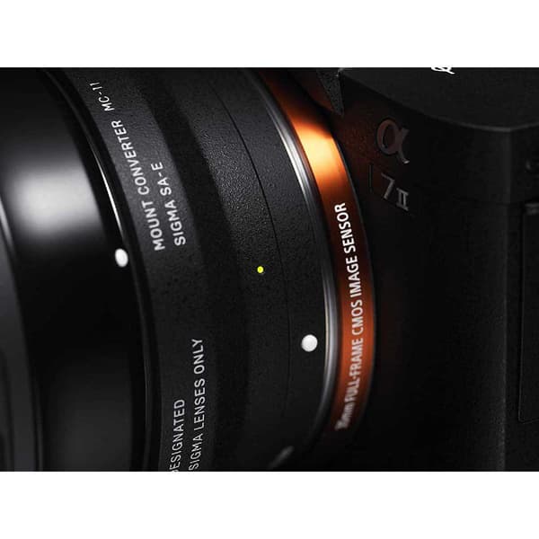 Sigma Photo Linssisovitin Mc11 Sa-e Musta