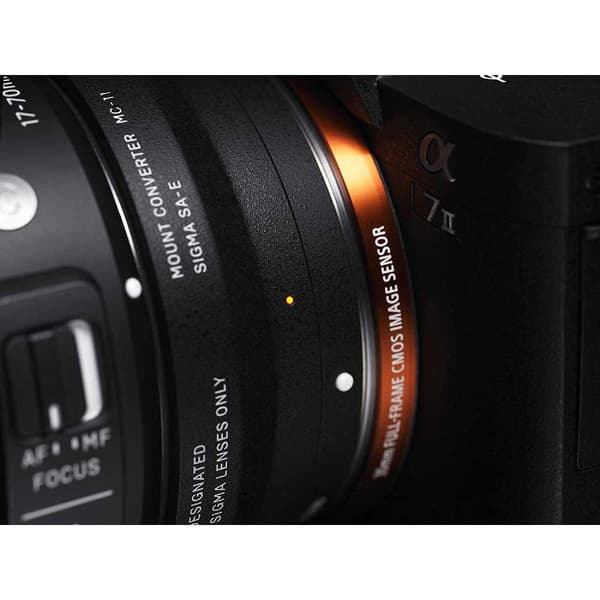 Sigma Photo Linssisovitin Mc11 Sa-e Musta