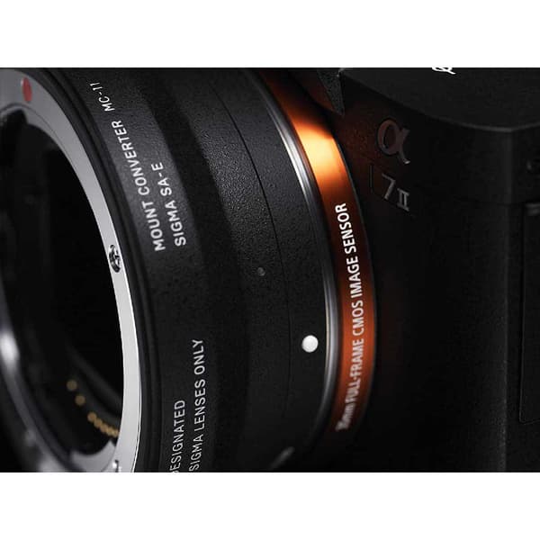 Sigma Photo Linssisovitin Mc11 Sa-e Musta