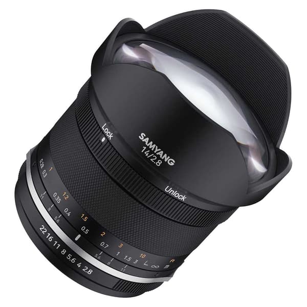 Samyang Linse 14 Mm F2.8 Mk2 Nikon Ae Sort