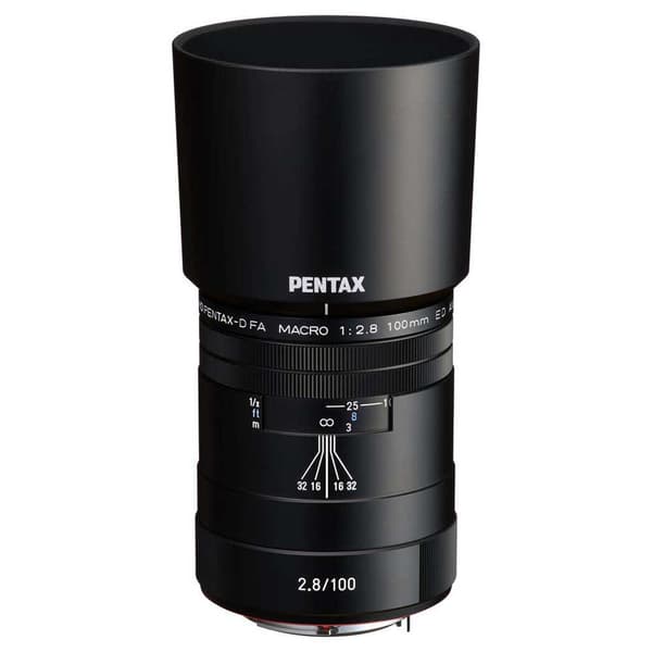 Pentax Teleobjektiv 100 Mm F2.8 Macro Ed Hd Fa Aw Søvfarvet