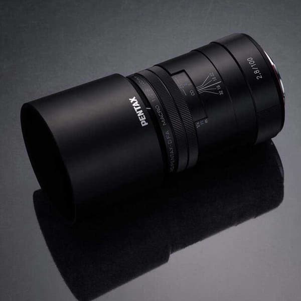 Pentax Teleobjektiv 100 Mm F2.8 Macro Ed Hd Fa Aw Søvfarvet