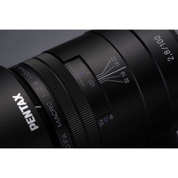 Pentax Teleobjektiv 100 Mm F2.8 Macro Ed Hd Fa Aw Søvfarvet