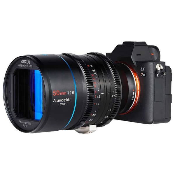 Sirui Optical Objektiivi 50/2.9 1.6x Venus Ff Anamorfico Se Hopeinen
