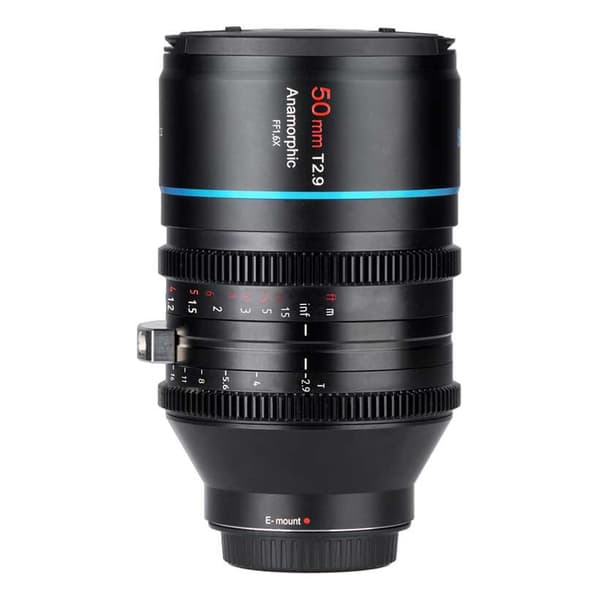 Sirui Optical Objektiv 50/2.9 1.6x Venus Ff Anamorfico Se Silver Svart