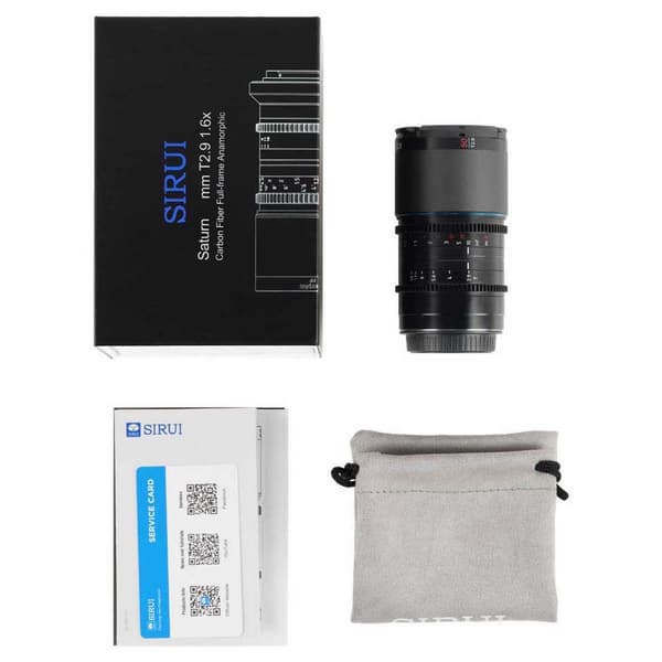 Sirui Optical Linse 50 Mm T2.9 1.6x Saturn Ff Anamorfic Neutro Se
