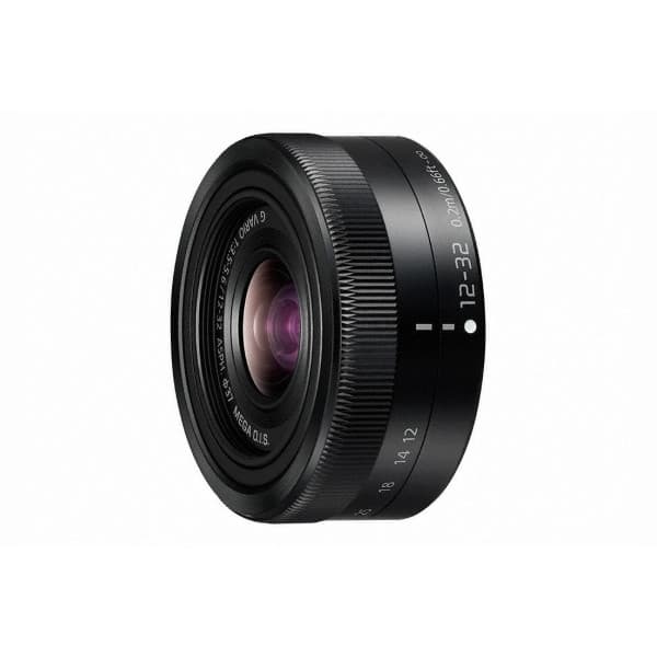 Panasonic LUMIX G VARIO 12-32 mm F3,5-F5,6 ASPH. MEGA O.I.S. sort Sort