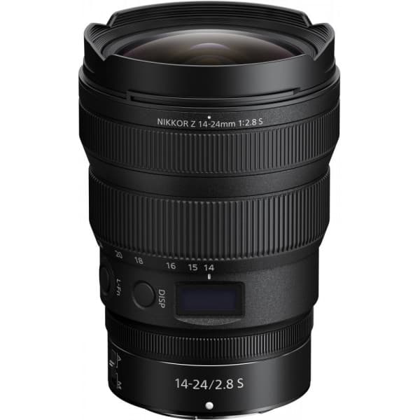 Nikon NIKKOR Z 14-24mm f/2.8 S -vidvinkelobjektiv Svart