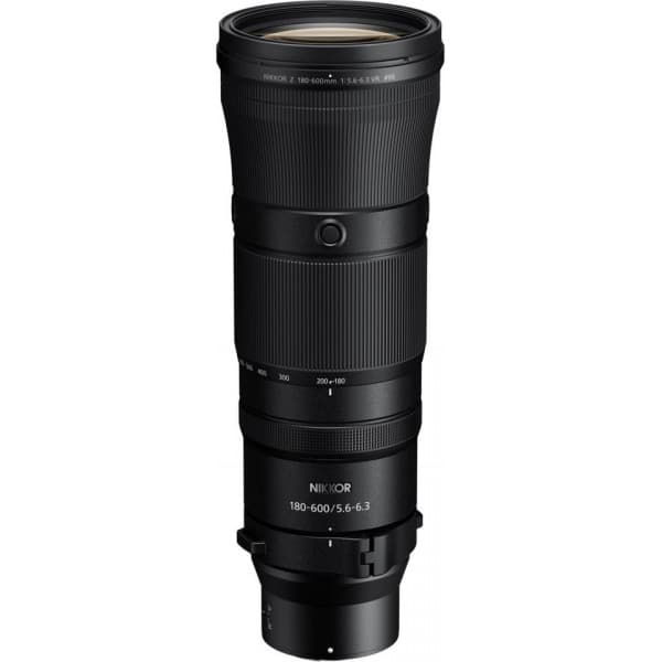 Nikon NIKKOR Z 180-600mm f/5.6-6.3 VR telefotoobjektiv Sort