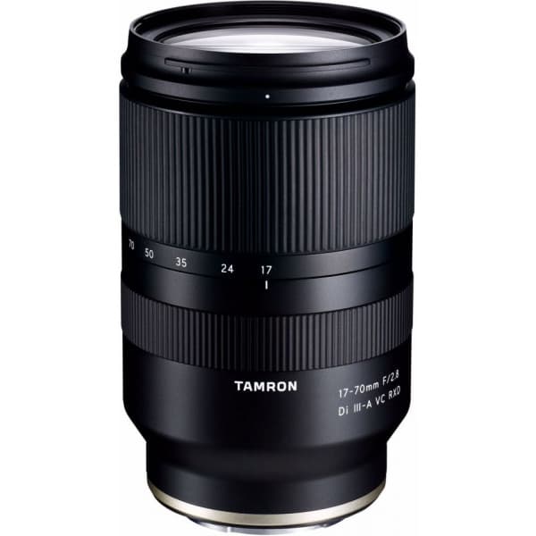 Tamron 17–70 mm F/2.8 Di III-A VC RXD -zoomobjektiv Svart