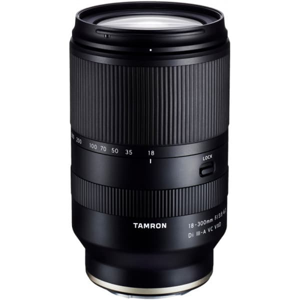 Tamron 18-300mm F3.5-6.3 DiI II-A VC VXD-objektiv, Sony E