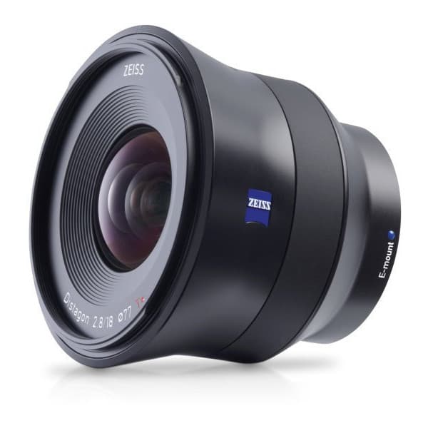 Zeiss Batis 18mm f/2.8 vidvinkelobjektiv, Sony FE Sort
