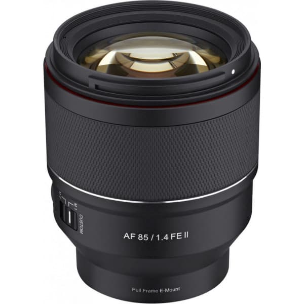Samyang AF 85MM F/1.4 II -teleobjektiv, Sony FE Sort