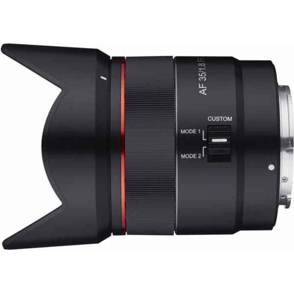 Samyang AF 35mm F1.8 -objektiv, Sony FE