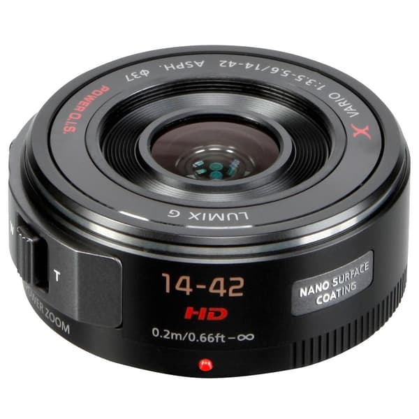 Panasonic Lumix 14-42 Mm/3.5-5.6 Gxvario Power Zoom Objective Sort