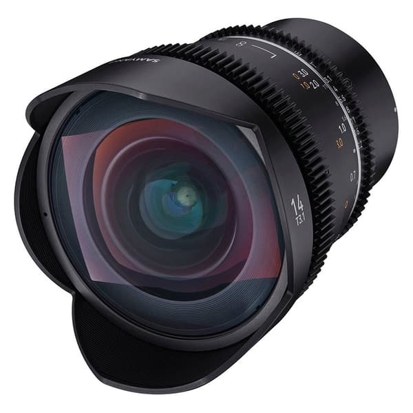 Samyang Linse Mf 14 Mm T3.1 Vdslr Mk2 Sony E Sort Sort