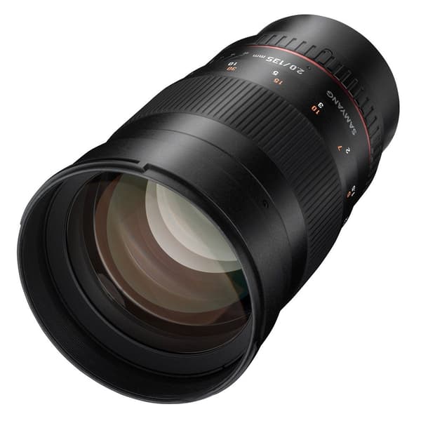 Samyang Objektiv Mf 2.0/135 Mft Sort