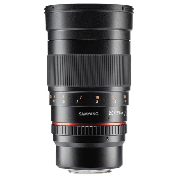 Samyang Objektiv Mf 2.0/135 Mft Sort