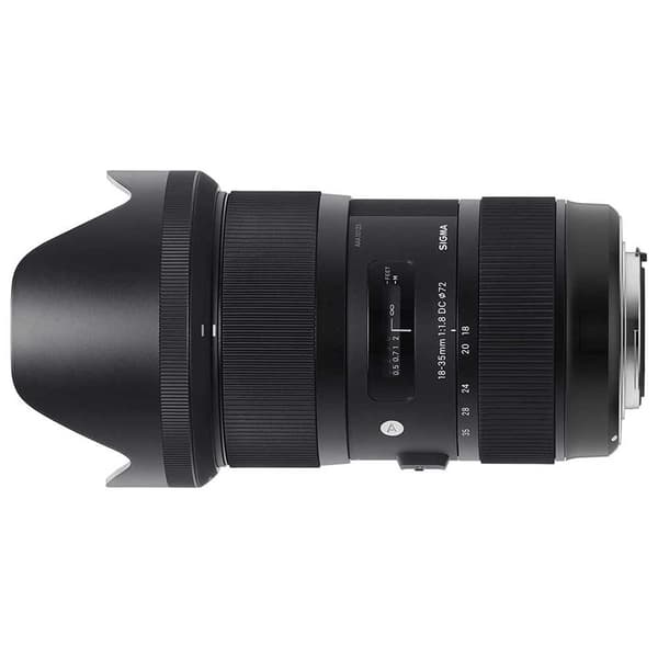 Sigma Photo Teleobjektiv Dc Hsm Eos 18-35 Mm F/1.8 Sort