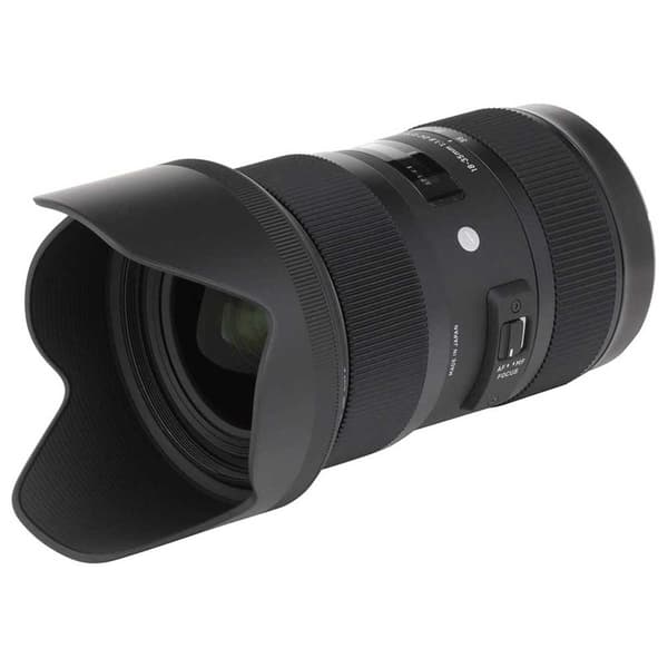 Sigma Photo Teleobjektiv Dc Hsm Eos 18-35 Mm F/1.8 Sort
