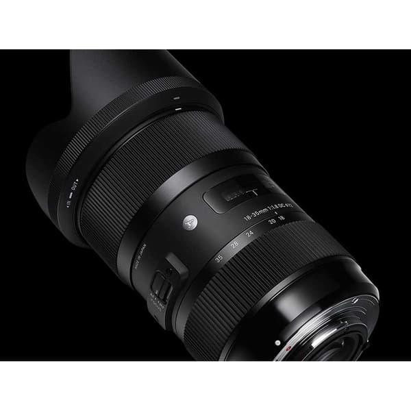 Sigma Photo Teleobjektiv Dc Hsm Eos 18-35 Mm F/1.8 Sort