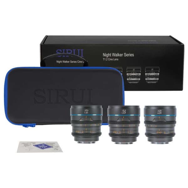 Sirui Optical Linse Kit Nightwalker 24-35-55 Mm 1.2 Se