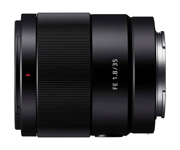 Sony Sel35f18f Fe 35 Mm F/1.8 Teleobjektiv Sort