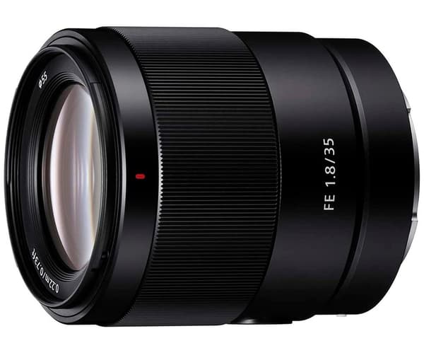 Sony Sel35f18f Fe 35 Mm F/1.8 Teleobjektiv Sort
