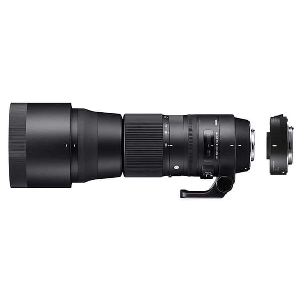 Sigma Photo 150-600/5-6.3 C+tele Conver.tc-1401 Na Teleobjektiv Sort