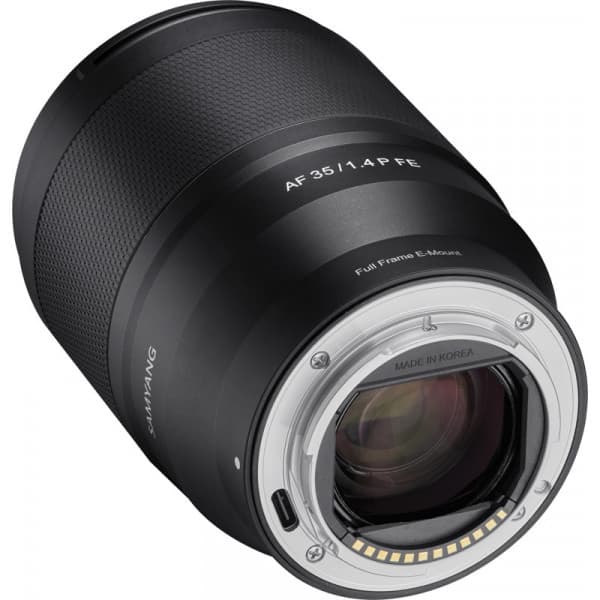 Samyang AF 35mm F/1.4 P objektiv, Sony FE