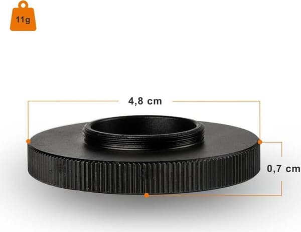 Walimex pro T2 -sovitin C-Mountiin (23366)