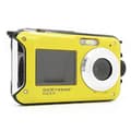 Miniatyrbillede 2 af 4: Easypix GoXtreme 'Reef' undervandskamera med webcam funktion, 4x zoom, anti-ryste funktion, 2 skærme, 3 m vandtæt, gul