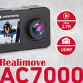 Miniatyrbillede 3 af 6: AgfaPhoto Action Cam Action Cam 4K, Dual Display, Vandtæt, WiFi, Slow-Motion/Time-Lapse (AC7000BK)