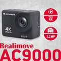 Miniatyrbillede 3 af 6: AgfaPhoto Action Cam Action Cam 4K, Vandtæt, Wi-Fi, Slow Motion/Time Lapse (AC9000BK)