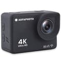 Miniatyrbillede 1 af 6: AgfaPhoto Action Cam Action Cam 4K, Vandtæt, Wi-Fi, Slow Motion/Time Lapse (AC9000BK)