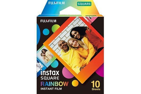 Fujifilm Instax Square Film - Rainbow - 10 foton