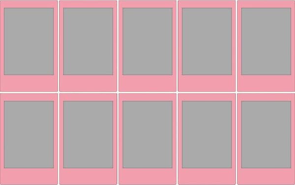Fujifilm Instax Mini Film - Pink Lemonade - 10 stk