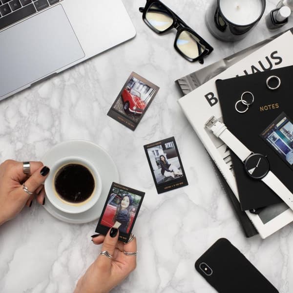FujiFilm Instax Mini Black Frame - valokuvapaperi - musta