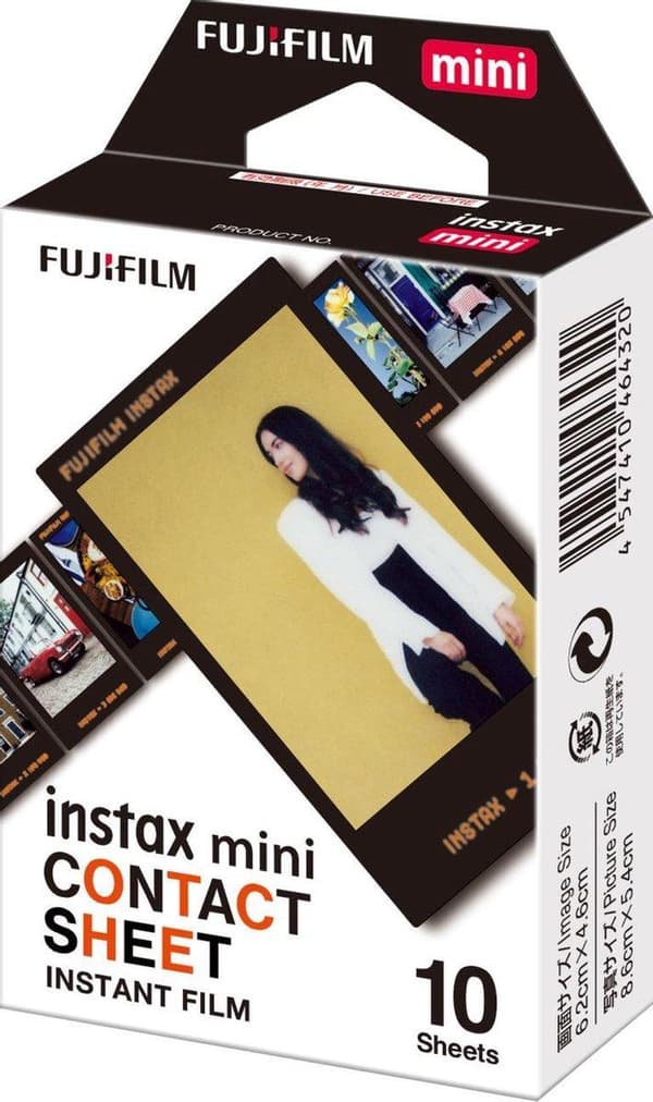 FujiFilm Instax Mini Black Frame - valokuvapaperi - musta