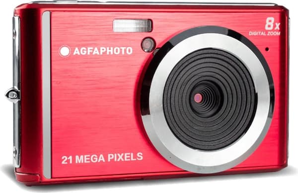 AGFA PHOTO - Cam Compact -videokamera DC5200 - punainen